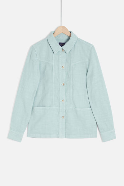 veste lauryn vert menthe femme