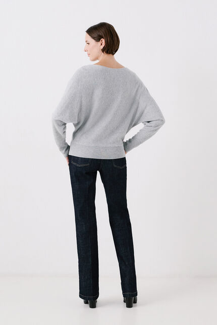 Pull miu2 gris clair femme