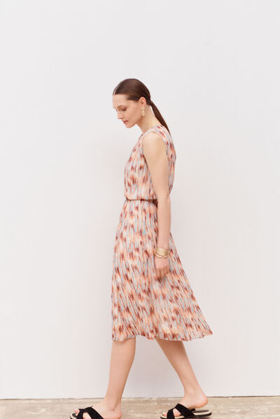 abito iris arancio donna