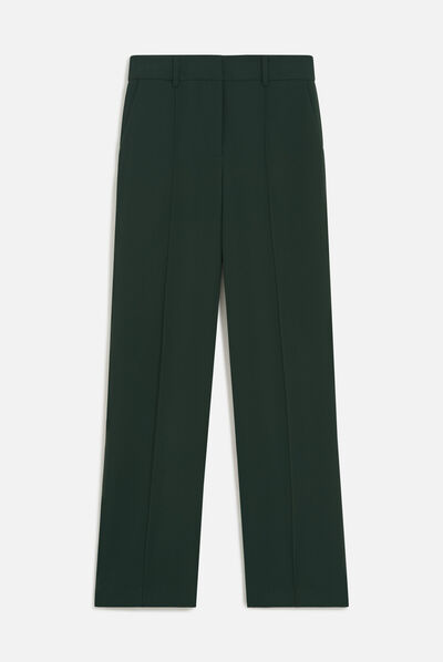 Pantalon paolino vert fonce femme