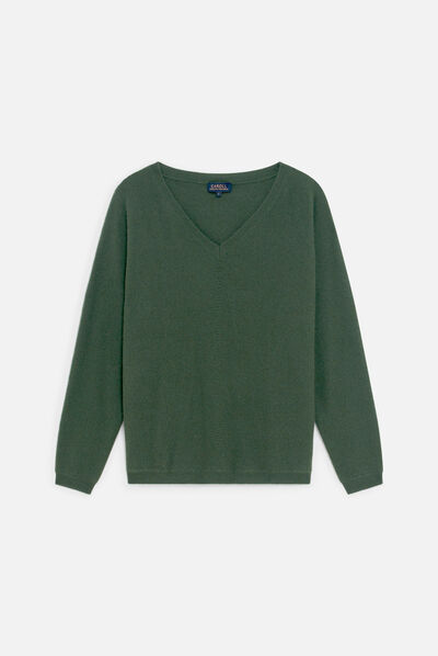 pull maïwen vert clair femme