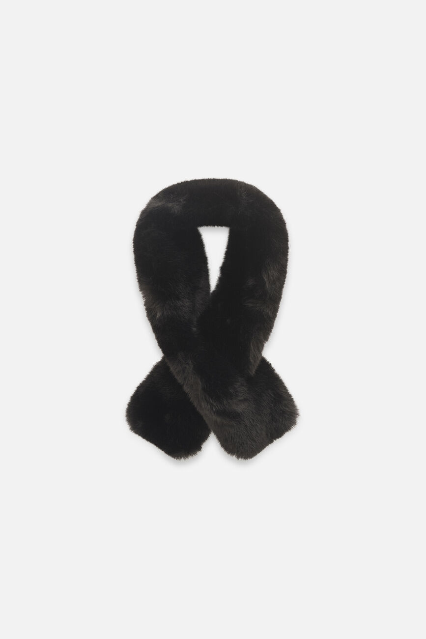 Petunia scarf black woman