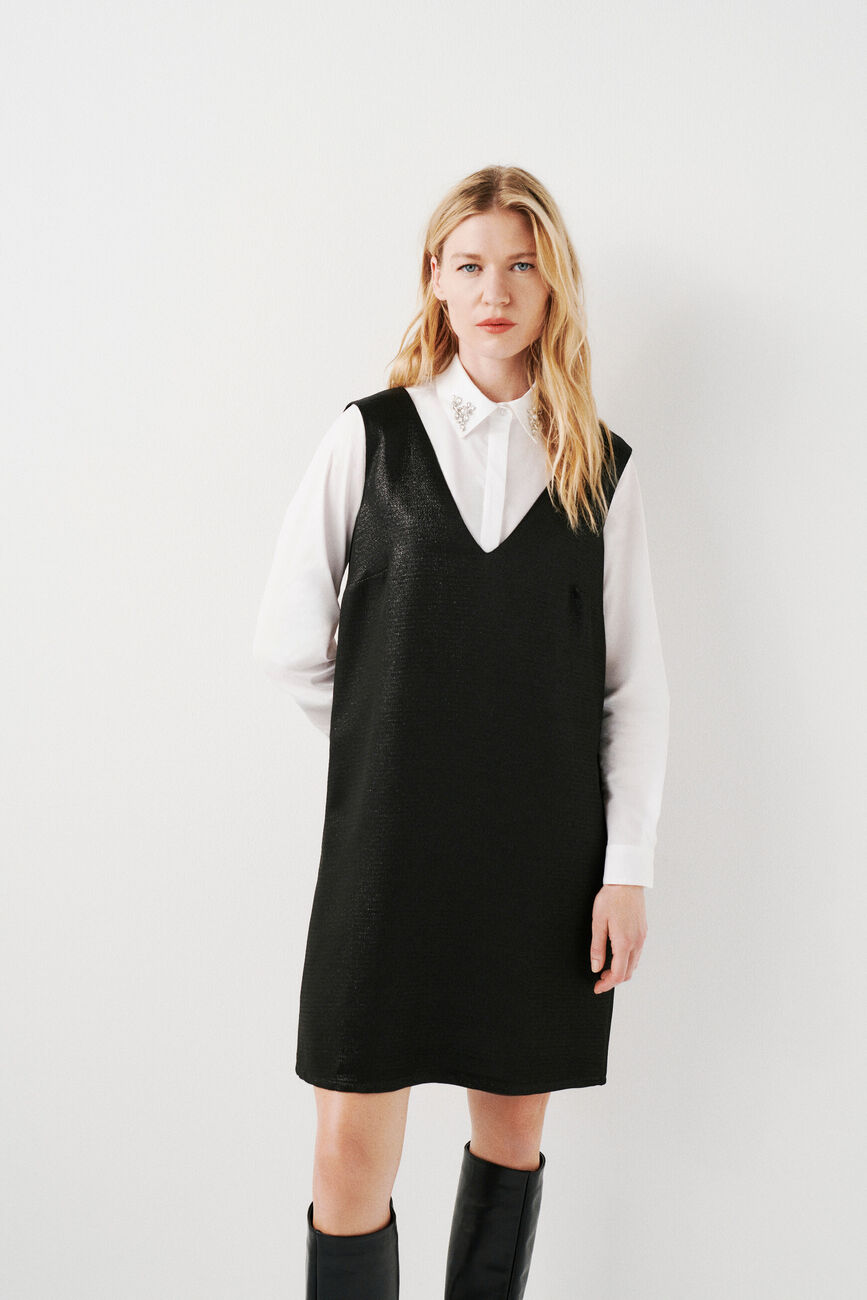 Robe rmadison noir femme