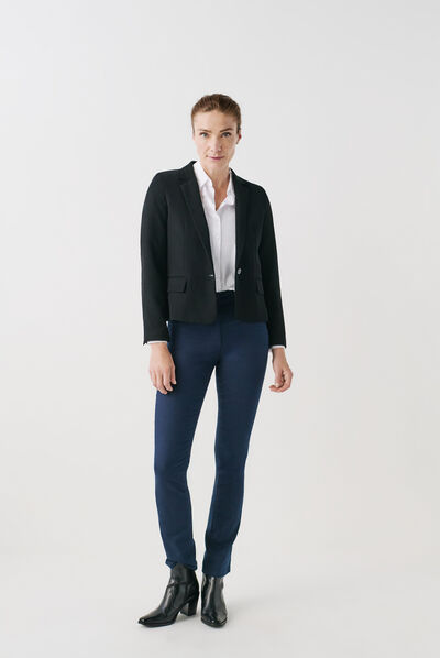 Blazer vanteac nero donna
