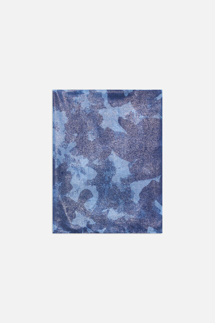 Foulard Louisa bleu foncé femme
