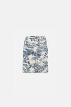 johan skirt navy blue woman