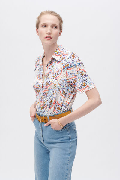 T-shirt tamara ecru femme