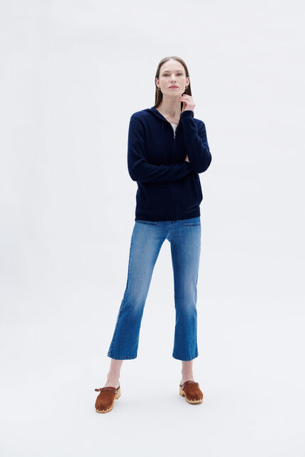 Chaqueta Basila azul marino mujer