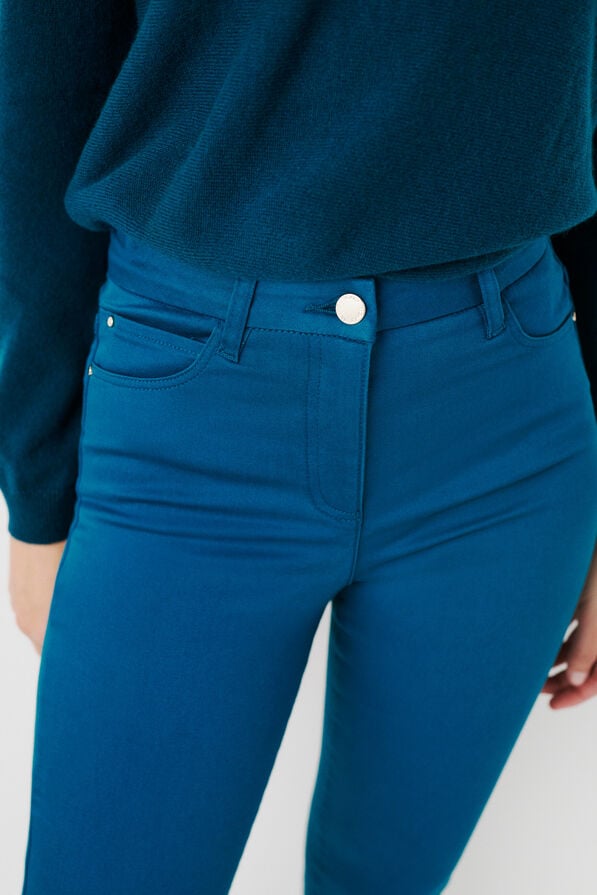 pantalon tony bleu canard femme pantalon tony bleu canard femme