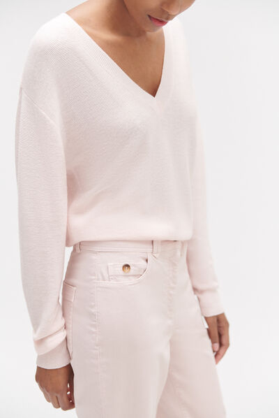 Pantaloni Appolo rosa chiaro donna