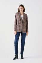 Veneziana jacket camel woman