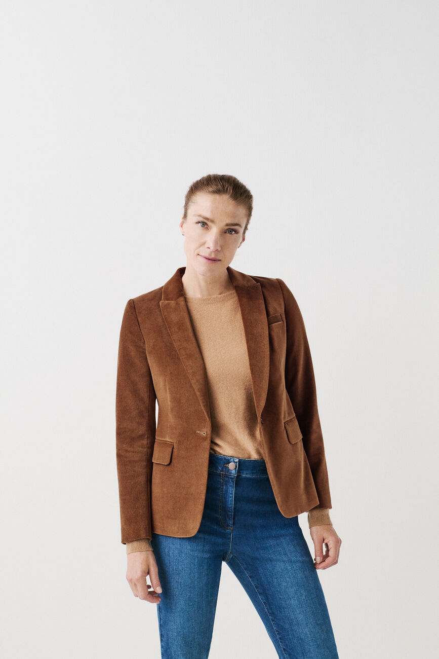 Blazer Aurora maulwurfsgrau damen
