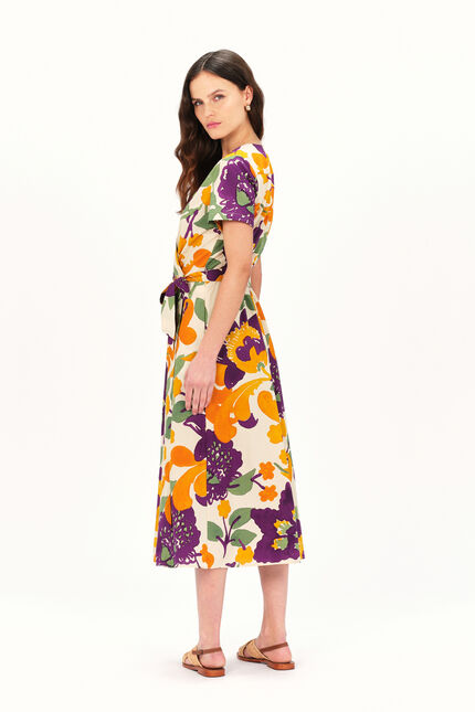 Robe rybie rose framboise femme