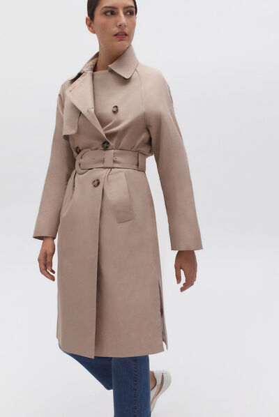 Trench Varna beige donna