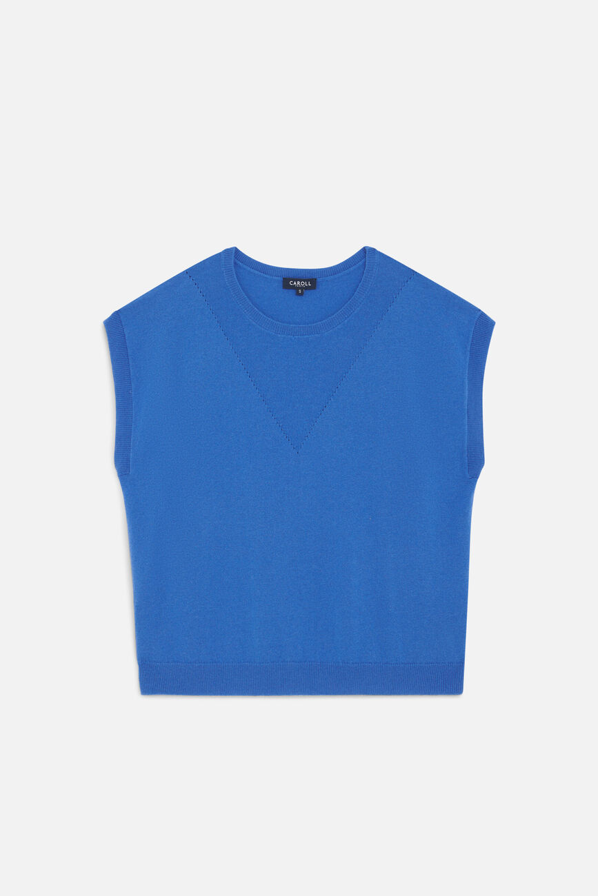 Mathilde sweater electric blue woman