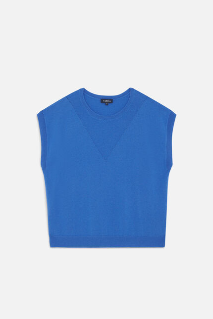 Maglione mathilde elektroblau donna