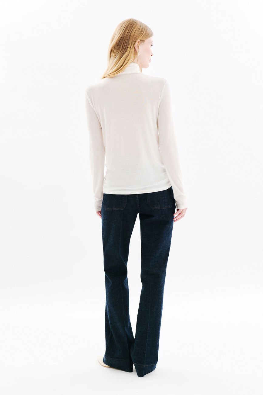 T-shirt Tlili ecru woman