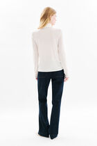 T-shirt Tlili ecru woman