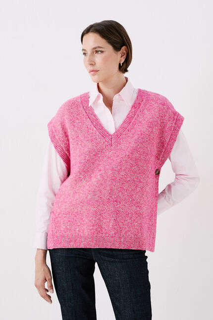 maglione mstan rosa donna