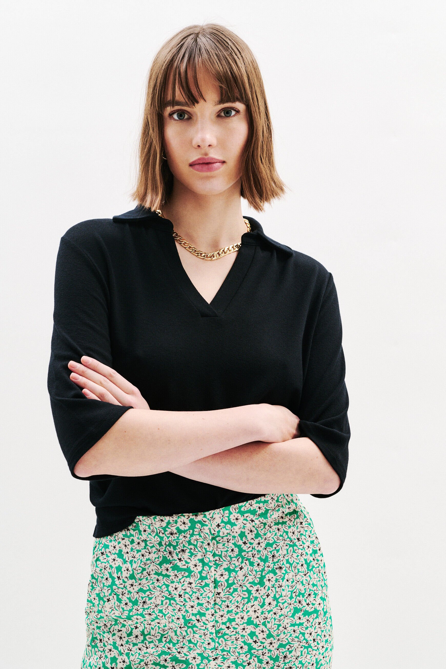 tee shirt elisa noir femme