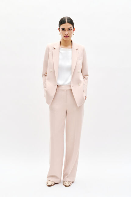 Veste Valerie rose poudrée femme