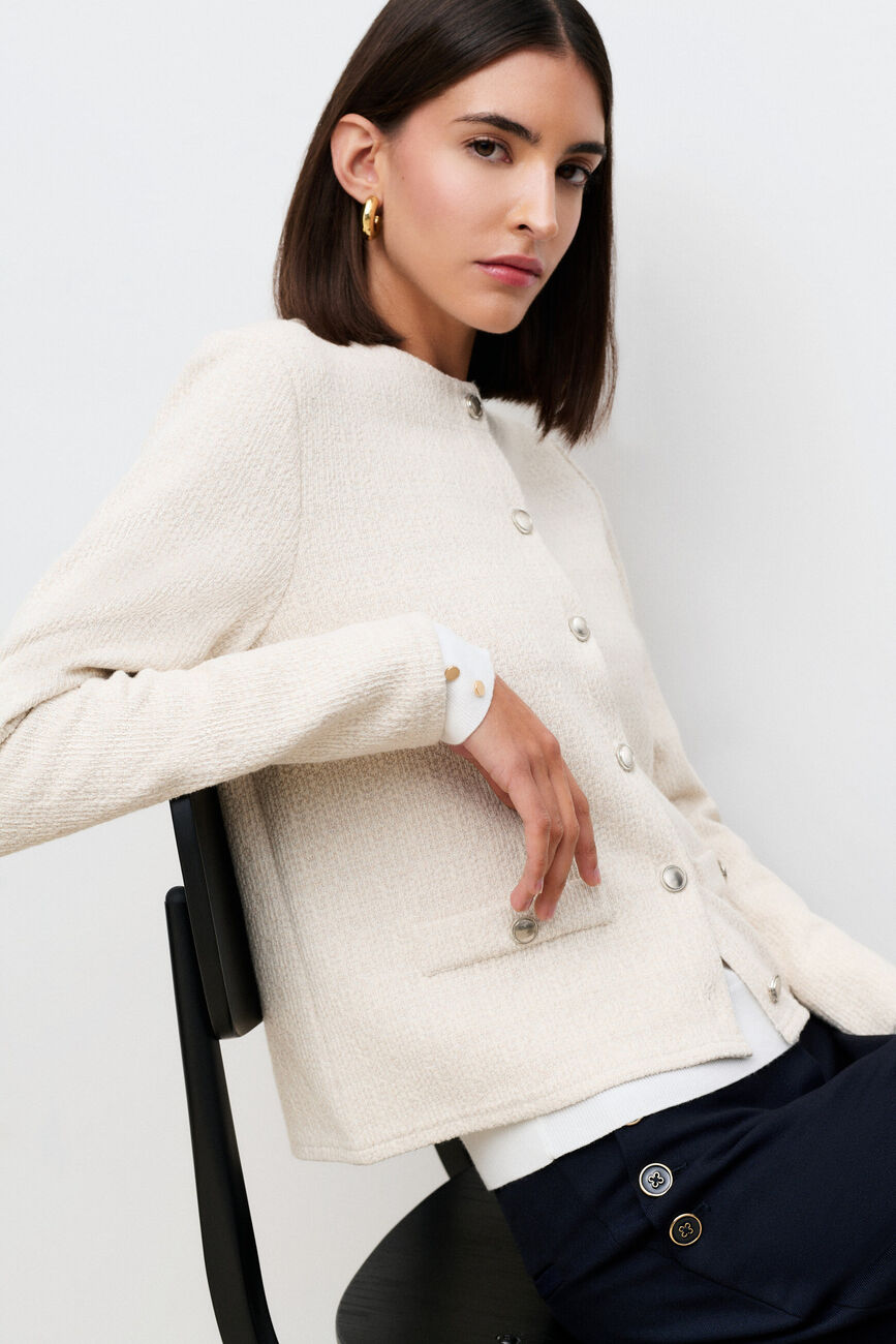 Veste Tkelly creme femme