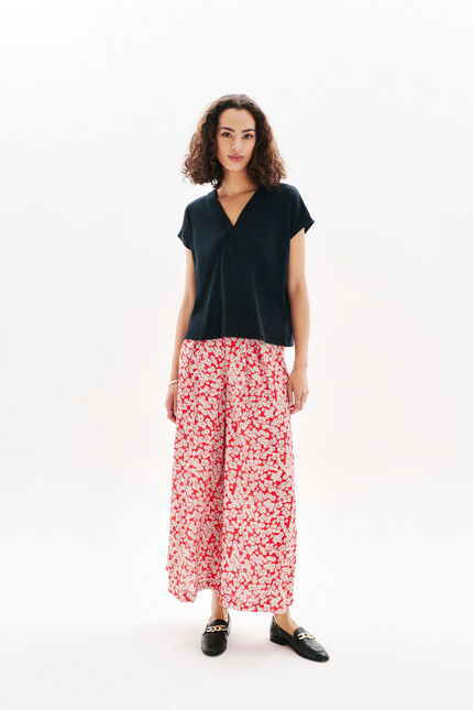 T-shirt Tikat3 noir femme