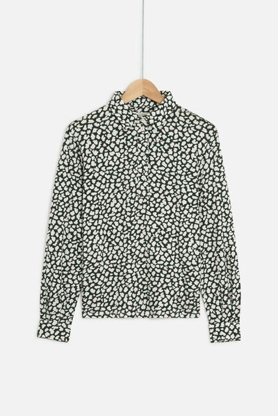 chemise matilda vert kaki femme