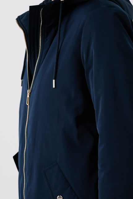 parka grenouille blu navy donna