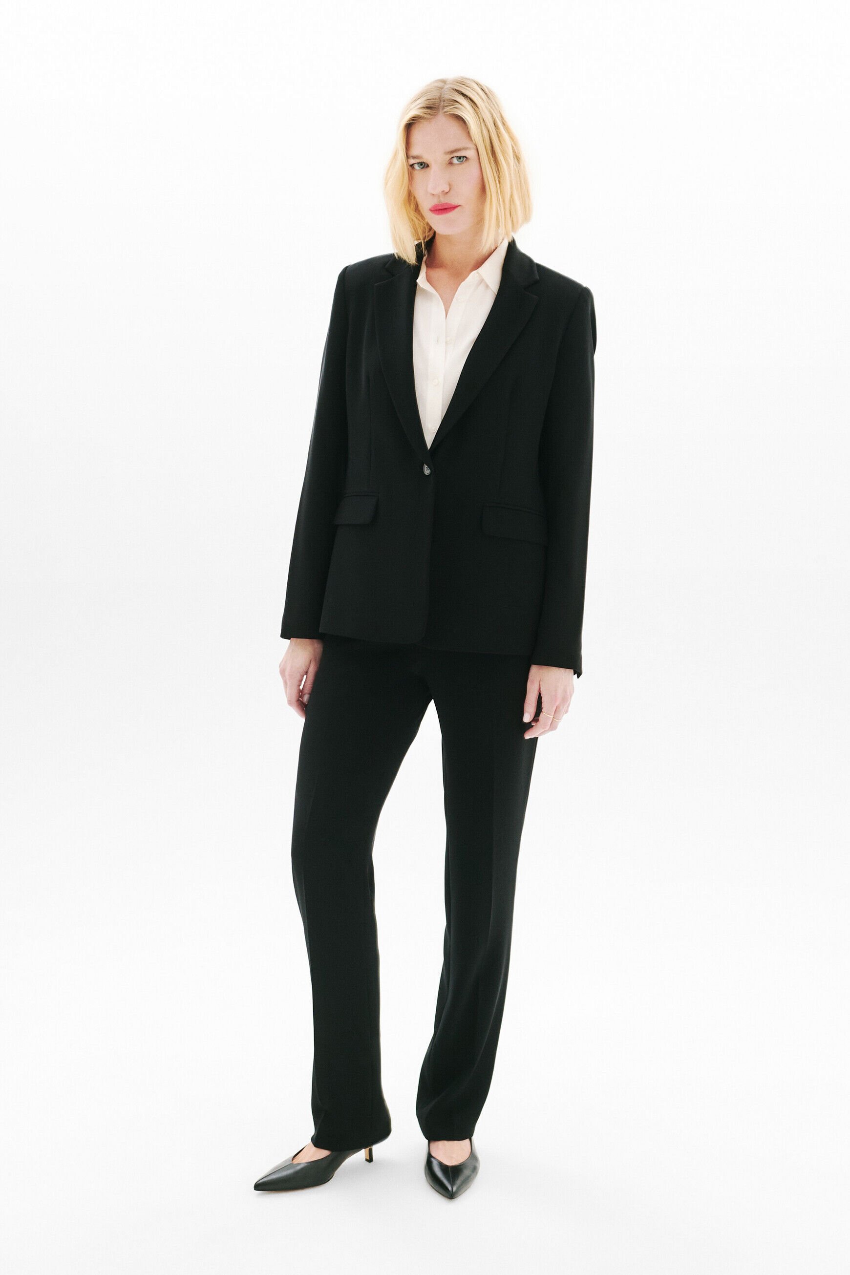 Pantalon pclement noir femme