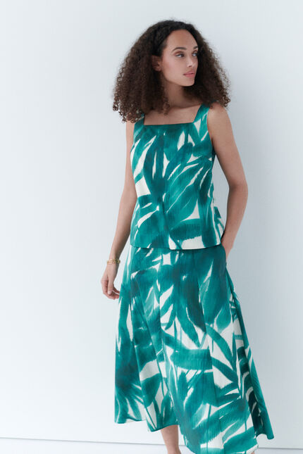 Blouse cavie2 vert emeraude femme