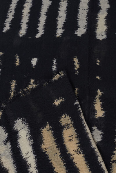 foulard jenny noir femme