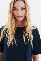 Rmarie dress navy blue woman