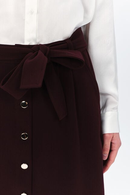 Jupe jema prune femme
