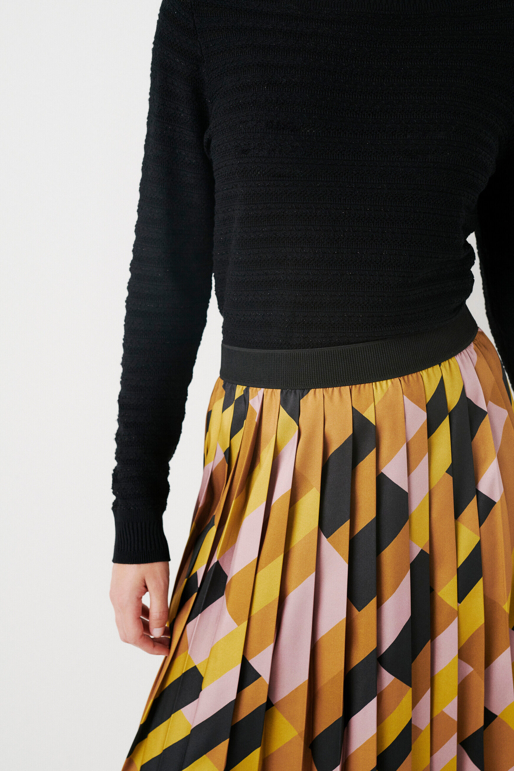 Jupe jaune caroll shop