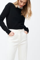 como pants ivory woman Como pants ivory woman