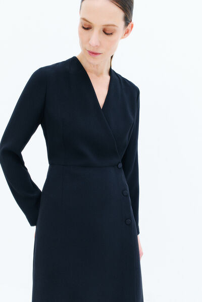 robe madelon noir femme