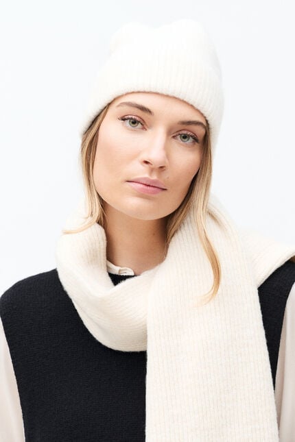Beluxa beanie cream woman