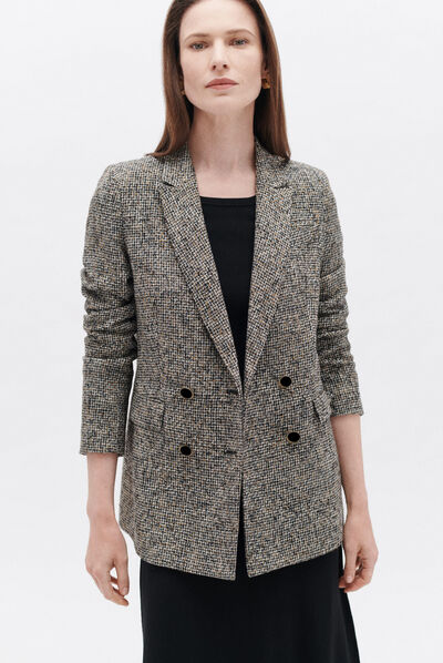 Giacca vlouise marrone donna