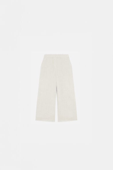 100 linnen broek pandi zand vrouw 100% linnen Broek Pandi zand vrouw