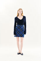 Japoline skirt electric blue woman