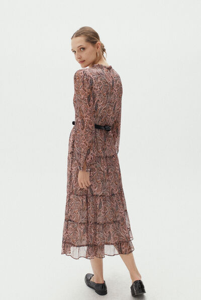 robe galaxie rose clair femme