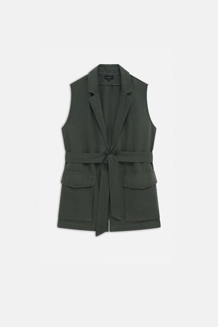 Veste veracruz vert kaki femme