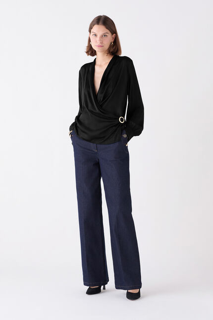 Blouse Coeurly noir femme