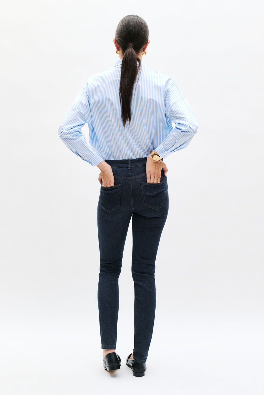 Pantalon tom b denim double stone femme