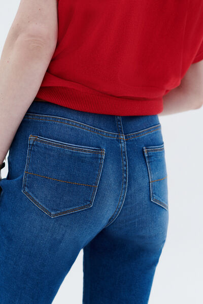 Pantalon pdarwin denim stone femme