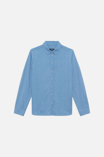 Jessica1 Hemd denim stone damen