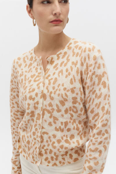 gilet sandy rose clair femme