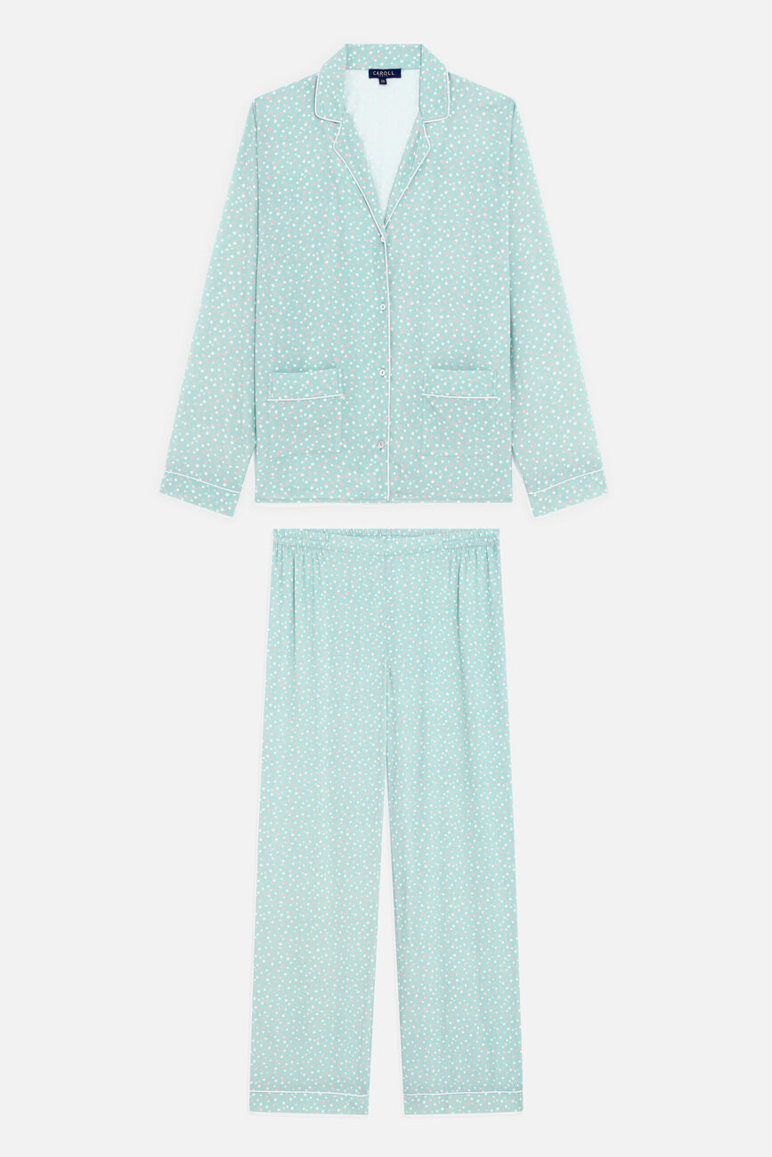 Pyjama axel vert clair femme
