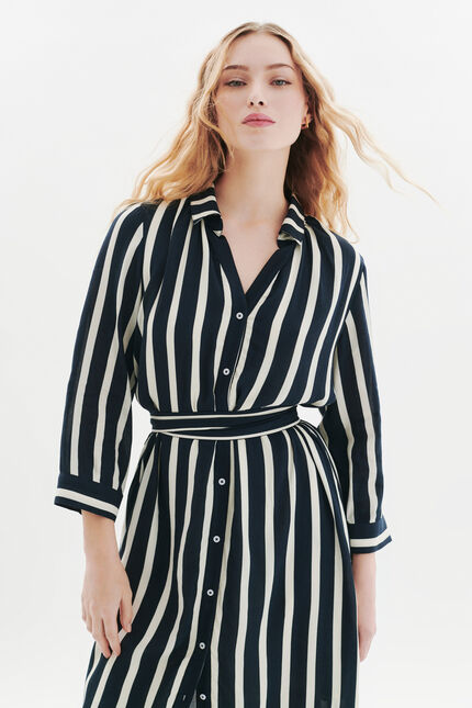 Robe Rumilia2 bleu marine femme